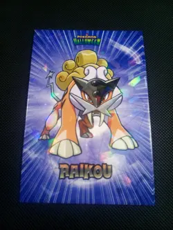 Pokemon 2024 Card Database Halloween Set Raikou Cracked Ice Holo Peru US Seller - Image 1