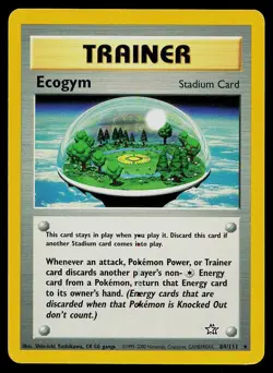 Pokemon Card Neo Genesis Ecogym 84/111 Rare - Image 1
