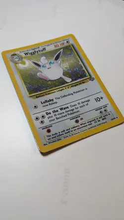 Wigglytuff 16/64 Jungle Holo Rare LP Vintage Pokemon Card - Image 3