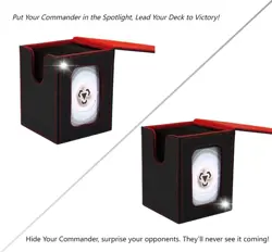 MTG Deck Box 100 Card Storage Case, Durable Commander Deck Protector | Reinf... - Image 2