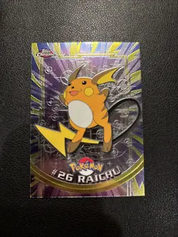 Raichu #26 Topps Chrome Series 1 Holofoil Pokemon Trading Card LP - Image 1