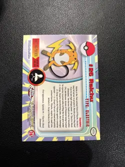 Raichu #26 Topps Chrome Series 1 Holofoil Pokemon Trading Card LP - Image 2