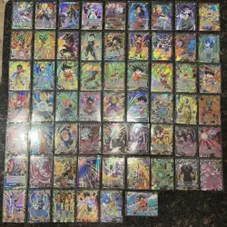 Super Rare Foil Lot of 60 Dragon Ball Super Card Game | LP - Image 1