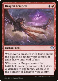 ~1x Dragon Tempest x1 ~NM~ SCD Magic the Gathering MtG~ - Image 1