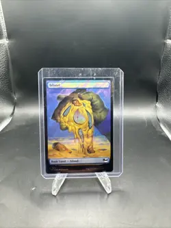 Island (0311) (Surge Foil) Teenage Mutant Ninja Turtles MTG - Image 1