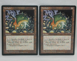 AEOLIPILE X2 MAGIC THE GATHERING FALLEN EMPIRES 1994 VINTAGE MTG CARD #427 - Image 1