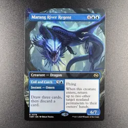 Marang River Regent (Borderless) 378 Tarkir: Dragonstorm Magic: The Gathering NM - Image 1
