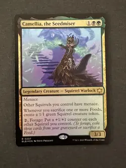 Camellia, the Seedmiser - Bloomburrow BLB - MTG Foil - Image 1