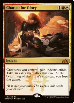 Chance for Glory 159 GRN Guilds of Ravnica NM - Image 1