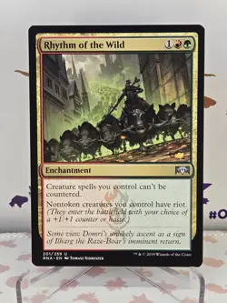MTG Rhythm of the Wild - Ravnica Allegiance (RNA) Regular Magic The Gathering - Image 1