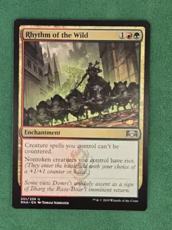 MTG Rhythm of the Wild - Ravnica Allegiance (RNA) Regular Magic The Gathering - Image 3