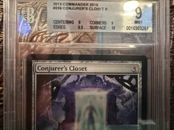 Conjurer’s Closet - MTG - Commander 2013 - Mint. BGS 9 Quad++ 9.5 and 10. POP 2 - Image 2