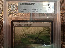Windswept Heath - MTG - Khans of Takir - Mint. BGS 9 with a 9.5 and 10. - Image 2