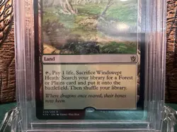 Windswept Heath - MTG - Khans of Takir - Mint. BGS 9 with a 9.5 and 10. - Image 3
