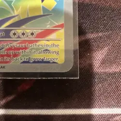 Pokemon TCG Ivysaur 134/132 Me01 Mega Evolution Holo Secret Rare Full Art - Image 5
