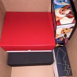 Pokemon TCG Bulk Card Lot w/ 2 Metal Tins, Boxes & Sleeves over 1000 + bulk - Image 1