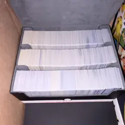 Pokemon TCG Bulk Card Lot w/ 2 Metal Tins, Boxes & Sleeves over 1000 + bulk - Image 2