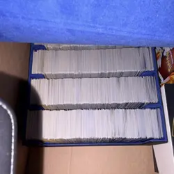 Pokemon TCG Bulk Card Lot w/ 2 Metal Tins, Boxes & Sleeves over 1000 + bulk - Image 3
