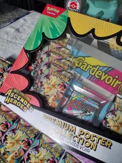 Ascended Heroes premium poster collection box plus 30 Booster Packs Pokemon mega - Image 5