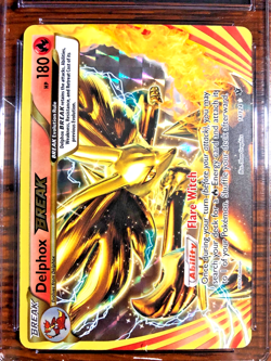 Delphox Break Ultra Rare #14|CGC MINT 9|2016 XY Fates Collide|Pokemon TCG - Image 2