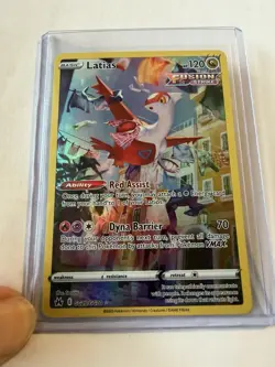 Latias GG20 / GG70 Ultra Rare Pokemon TCG Crown Zenith Galarian Gallery - Image 3