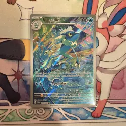 Pokemon TCG Frogadier 089/086 Me04: Chaos Rising Holo Illustration Rare MINT/NM - Image 1