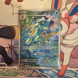 Pokemon TCG Frogadier 089/086 Me04: Chaos Rising Holo Illustration Rare MINT/NM - Image 2