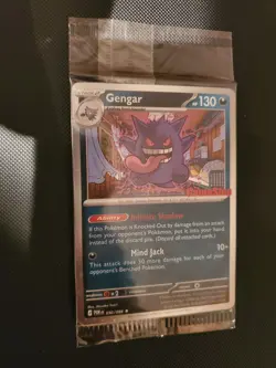POKEMON GENGAR 050/086 SEALED GAMESTOP PROMO HOLO - Image 2