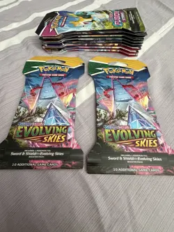Pokemon TCG Lot Of 10 Random Sleeved Booster Packs Please Check Description - Image 3