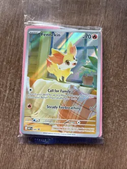 Pokemon Fennekin 080 - Black Star PROMO Sealed IN HAND Chaos Rising ETB - Image 1