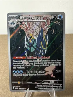 Clawitzer 141/132 Pokemon TCG ME01: Mega Evolution NM - Image 1