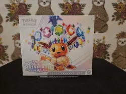 (Small Tear) Pokemon Prismatic Evolutions ETB Sealed Side Of Box - Image 1