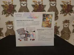(Small Tear) Pokemon Prismatic Evolutions ETB Sealed Side Of Box - Image 3