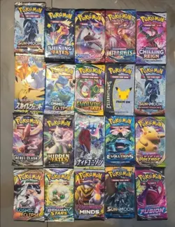 Pokemon Lot | Team Up | Evolving Skies | Alt Art | Vintage Cards| TCG | 6x Packs - Image 3