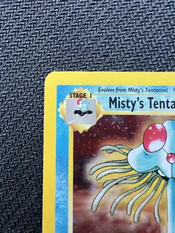 Misty's Tentacruel 10/132 Holo Rare Gym Heroes Pokemon Unlimited Holo LP - Image 2