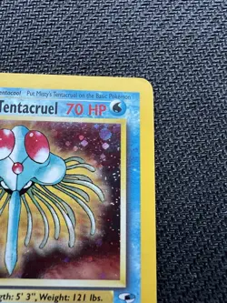 Misty's Tentacruel 10/132 Holo Rare Gym Heroes Pokemon Unlimited Holo LP - Image 3