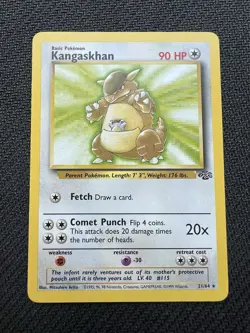 Pokemon TCG: Kangaskhan - Jungle 21/64 (LP) - Image 1