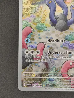 Wugtrio 224/091 Paldean Fates Illustration Rare NM Pokemon TCG - Image 4