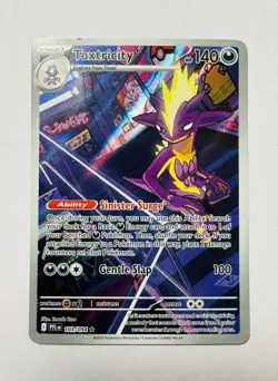 Pokemon TCG Toxtricity 103/094 Phantasmal Flames Illustration Rare Holo - Image 1