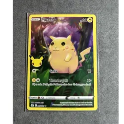 Pokemon Pikachu 005/025 Celebrations 25th Anniversary Holo Rare Basic 60 HP - Image 1