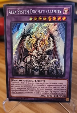 Alba System Dogmatikalamity BLMM-EN011 Secret Rare 1st Ed NM Yu-Gi-Oh - Image 1