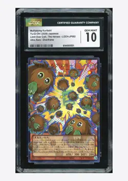 Yu-Gi-Oh CGC 10 GEM Multiplying Kuriboh! Ultra Rare 2026 LOCH-JP002 Japanese - Image 1