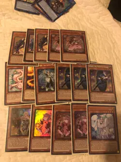 Yugioh Fairy Tail Magistus Deck Matchgiru Teller Spenta Crowley and extras - Image 1
