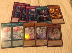 Yugioh Fairy Tail Magistus Deck Matchgiru Teller Spenta Crowley and extras - Image 5
