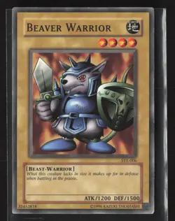 Beaver Warrior SYE-006 Starter Deck: Yugi Evolution Yu-Gi-Oh NM - Image 1