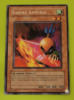 Yu-Gi-Oh Sasuke Samurai Rare DB2-EN216 Nm - Image 1