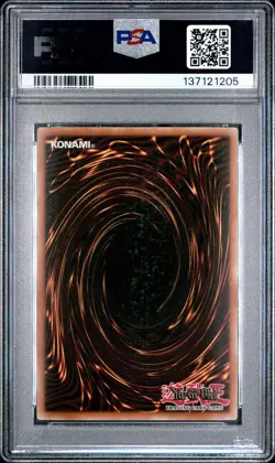 2004 YU-GI-OH! AST-ANCIENT SANCTUARY 1ST ED #105 CURSE OF ANUBIS PSA 9 - Image 2