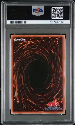 2026 YU-GI-OH! JPN EXTENDED ART-PRISMATIC SR #JP003 DARK MAGICAL CURTAIN PSA 10 - Image 2
