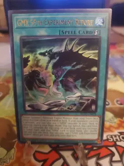 Yugioh GMX 55th Experiment Report BLZD-EN094 Blazing Dominion Ultra Rare 1st Ed - Image 1