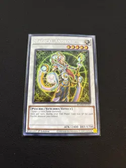 Yugioh Magical Android BLMM-EN147 1st Secret Rare - Image 1
